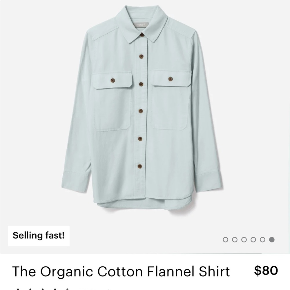 Everlane The Organic Cotton Flannel Shirt